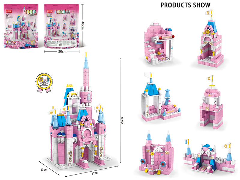 Disney Building Blocks 1000pcs