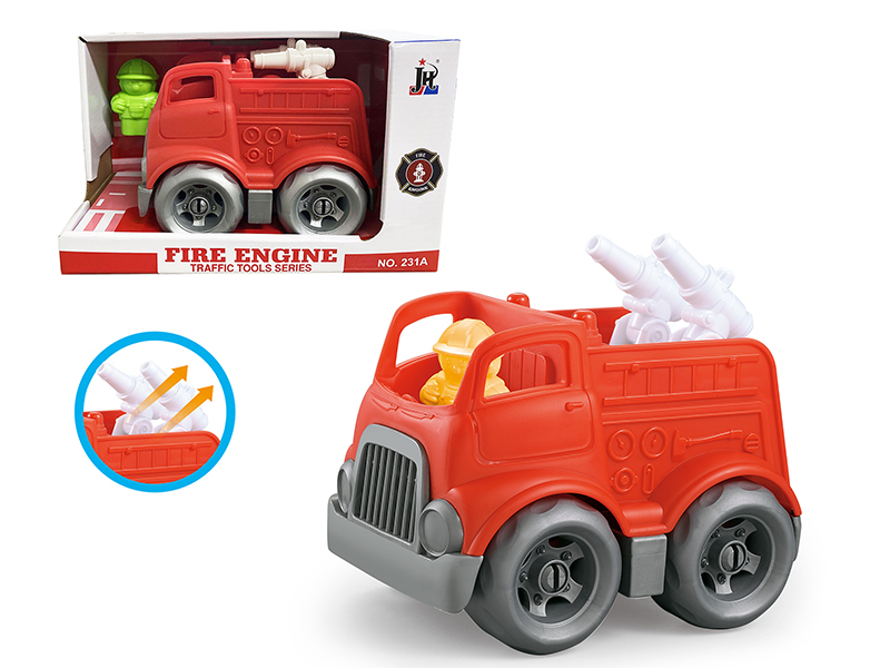 Building Blocks Fire Engine