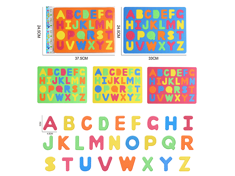 EVA Alphabet Puzzle