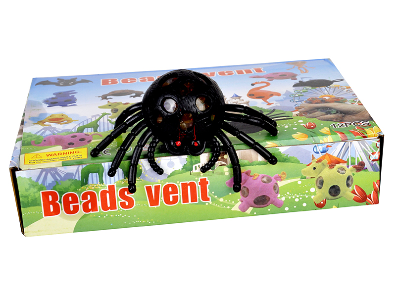 12pcs Beads Vent Spider