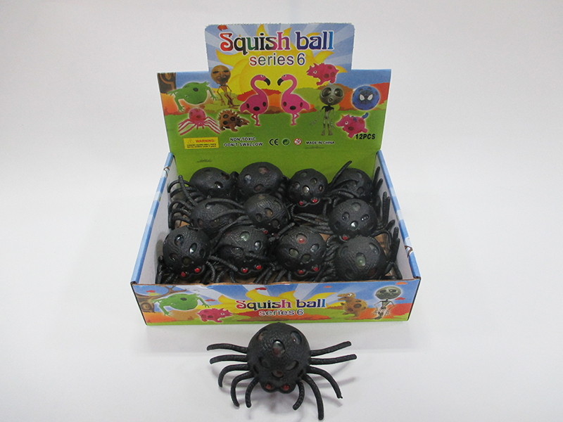 12pcs Black Spider Vent Beads Balls