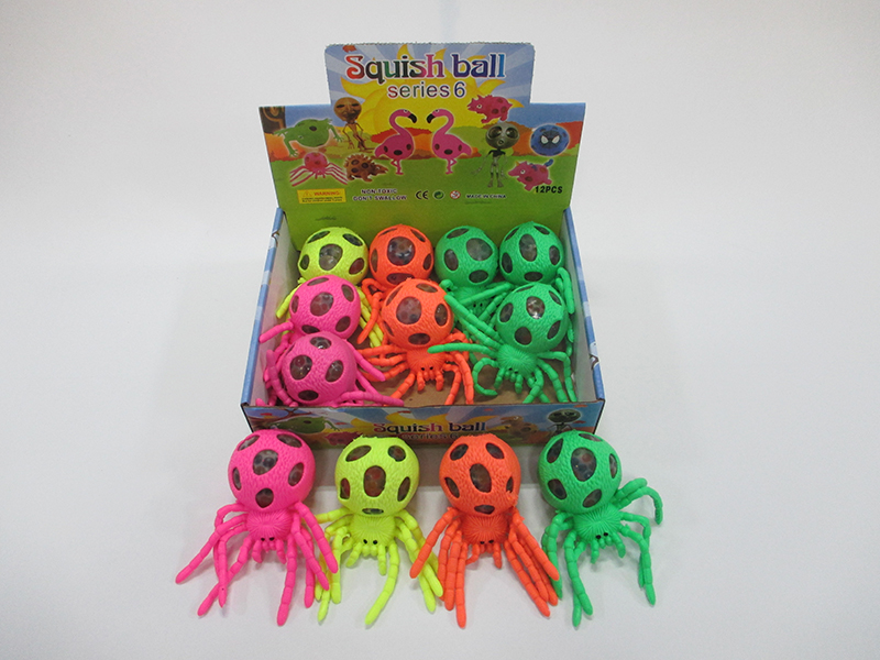 12pcs Multicolor Spider Vent Beads Balls