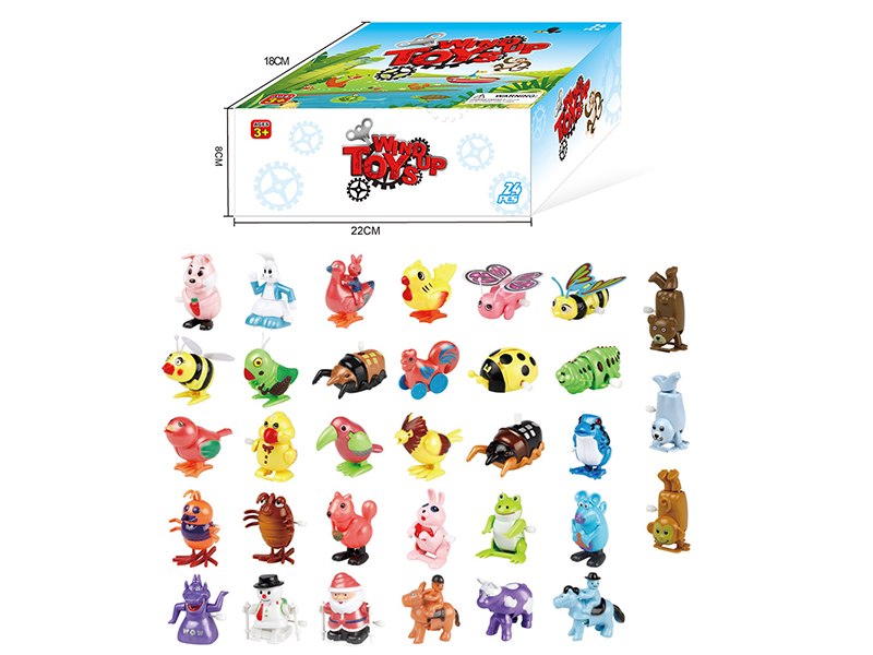 Wind Up Cartoon Animals