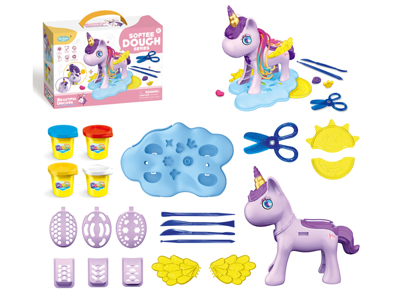 Unicorn Colored Mud