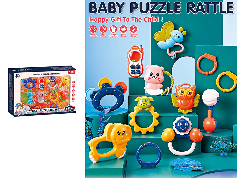12PCS Baby Rattles