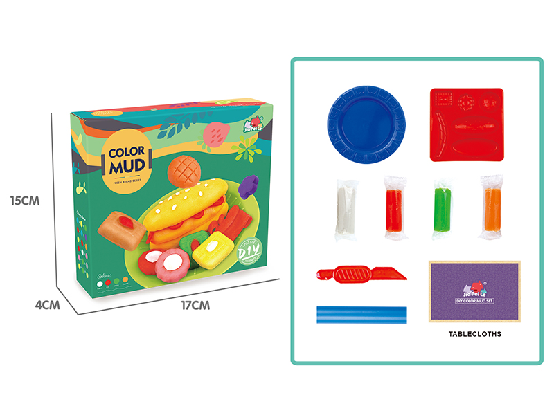 Hamburger DIY Color Mud Set
