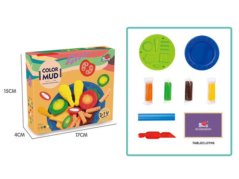 Vegetable DIY Color Mud Set