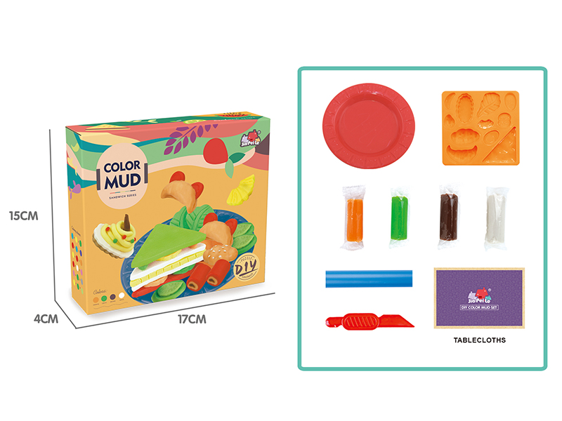 Sandwich DIY Color Mud Set
