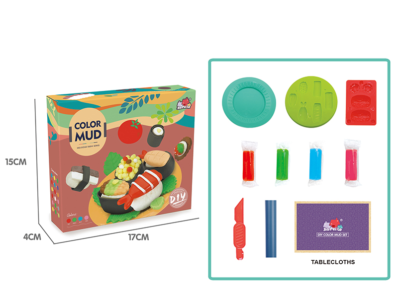 Sushi DIY Color Mud Set