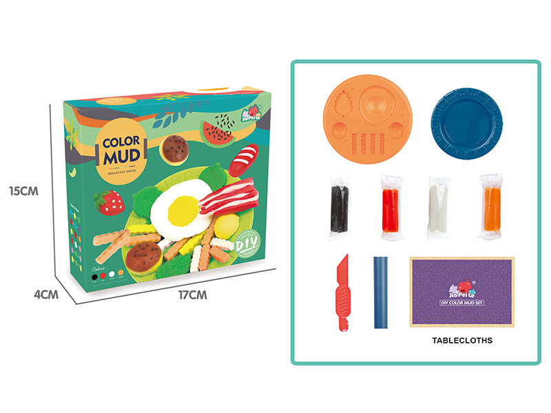 Breakfast DIY Color Mud Set
