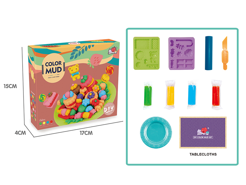 Candy DIY Color Mud Set