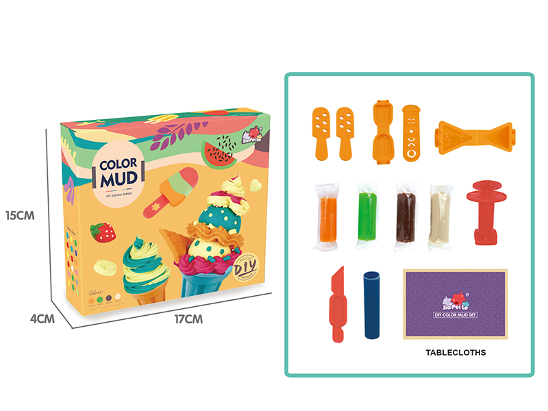 Ice Cream DIY Color Mud Set