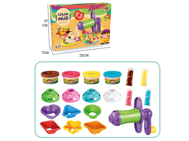 Color Mud Noodle Machine
