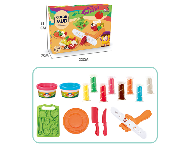 Color Mud Vegetable Machine
