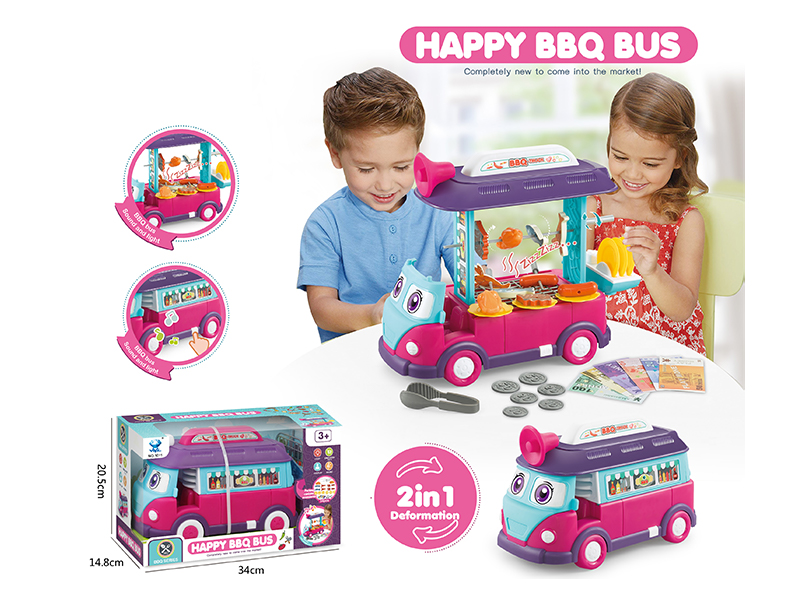 2 In 1 Deformed Bbq Bus