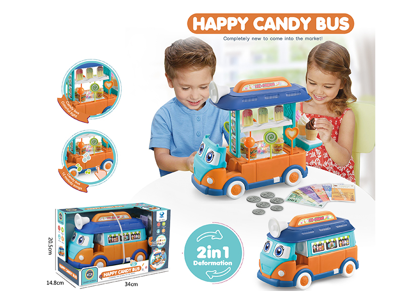 2 In 1 Deformed Dessert Bus