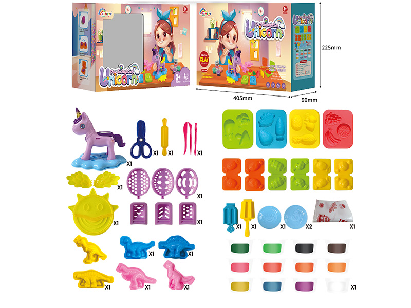 Unicorn Play Dough Set