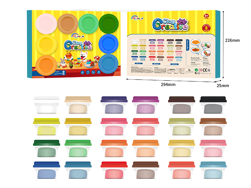 24 Color Clay
