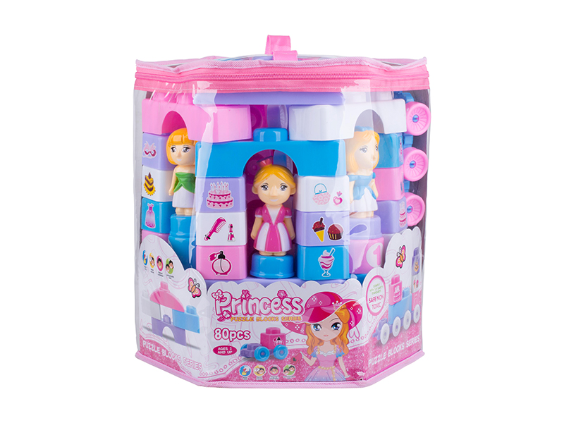 80PCS Puzzle Block