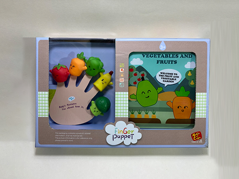 Fruit Finger Doll + Story Bath Book