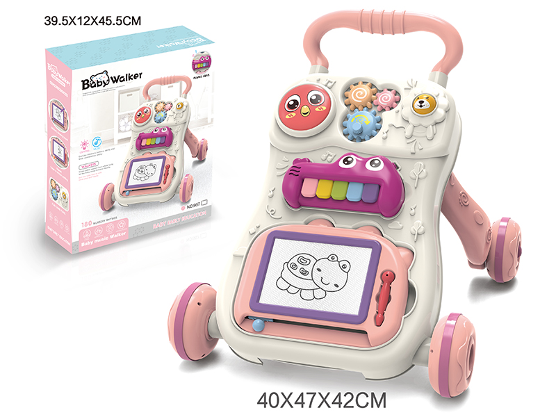 Pink Baby Walker