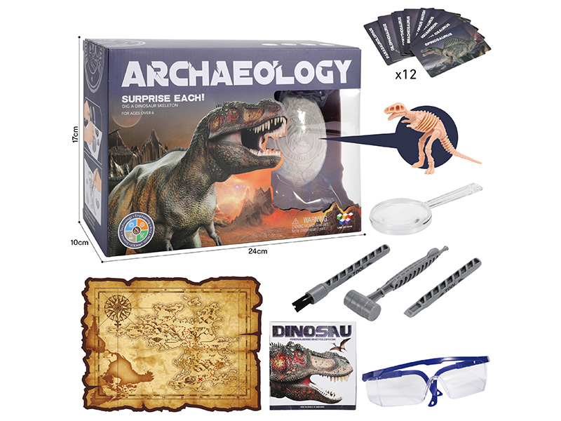 Archaeology Dig Dinosaur Egg Set