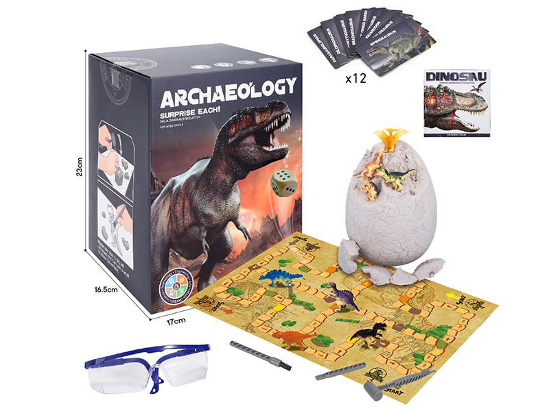 Archaeology Dig Dinosaur Egg Set