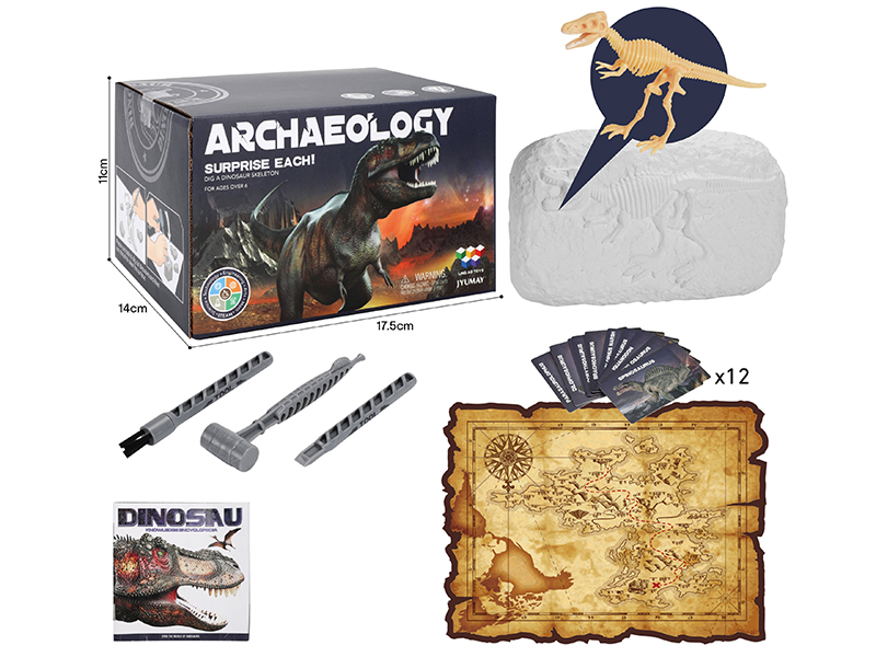 Archaeology Dig Dinosaur Skeletion Set