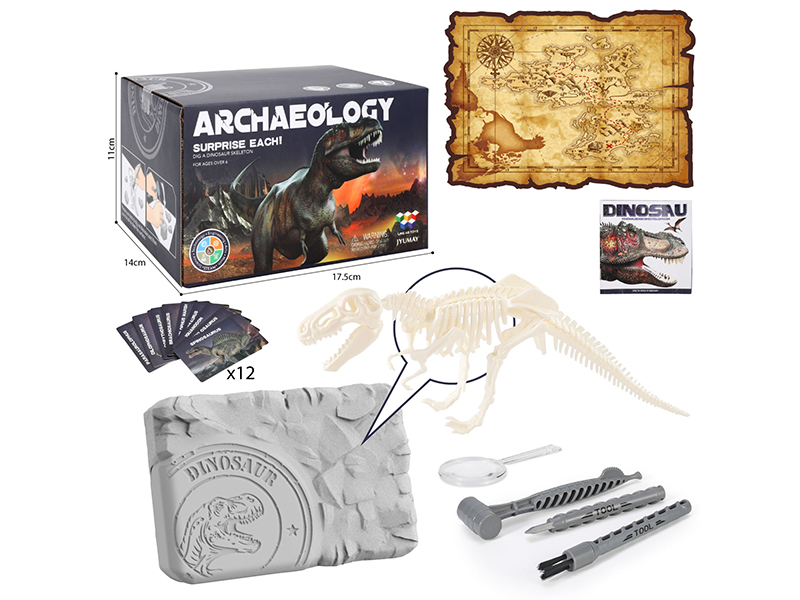Archaeology Dig Dinosaur Skeletion Set