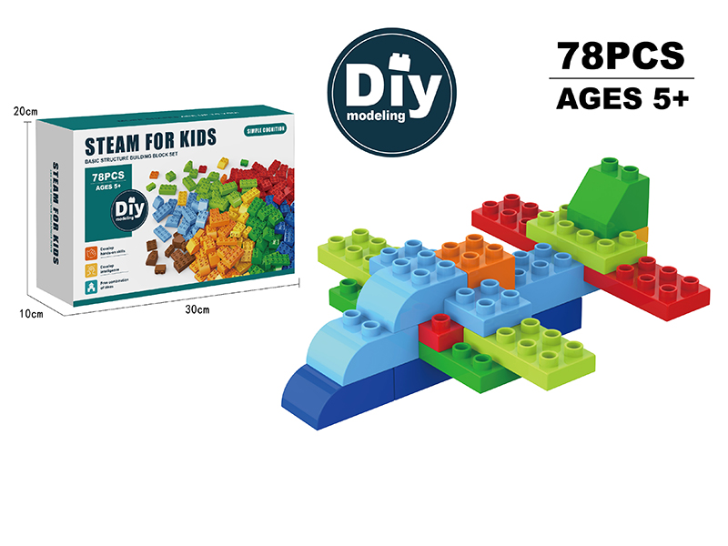 Creative Building Blocks 78pcs