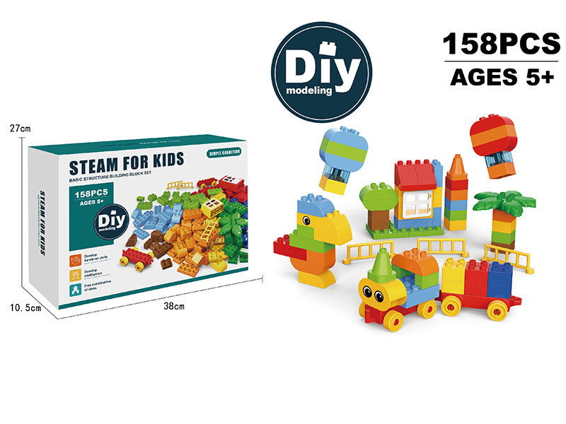 Creative Building Blocks 158pcs