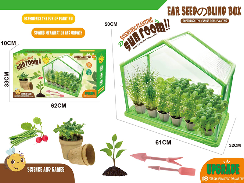 Scientific Planting Sun Room 76PCS