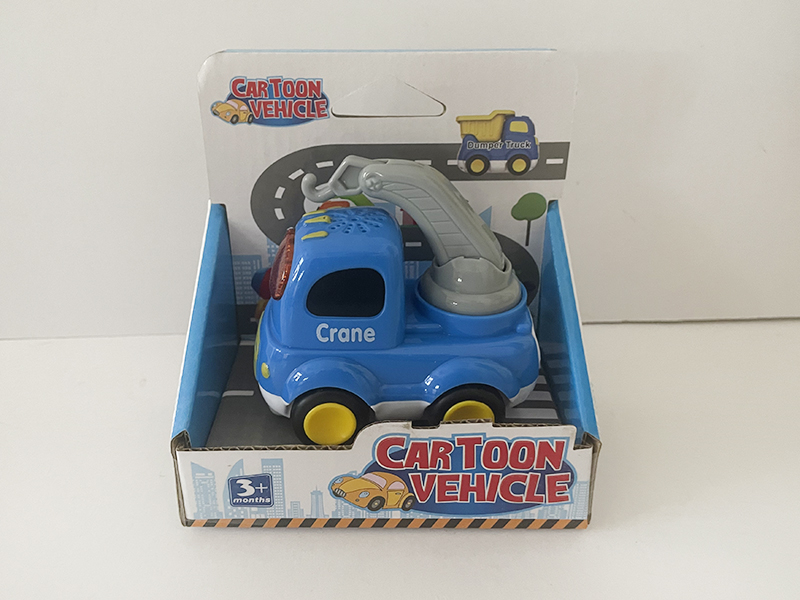 Slide Cartoon Crane With Light And Music
