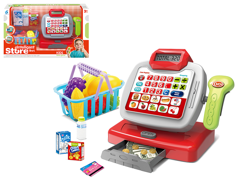 Cash Register + Fruit Basket