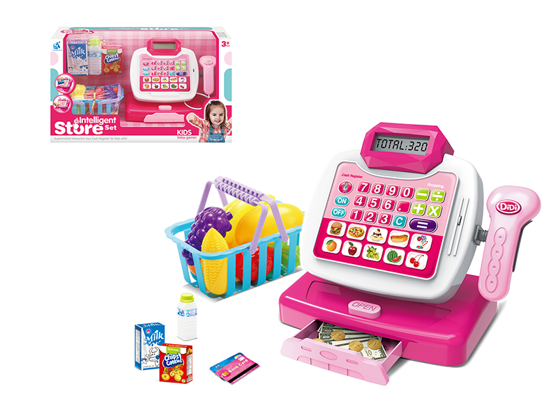 Cash Register + Fruit Basket