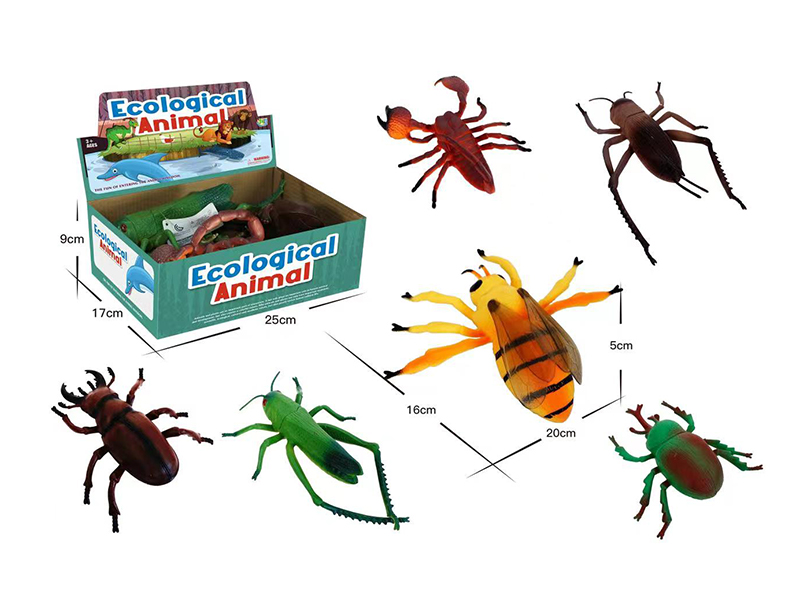 6PCS 8 Inch Insects