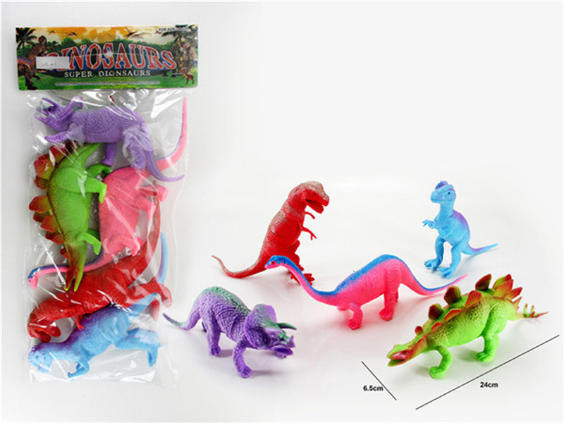 5PCS 8 Inch Dinosaurs