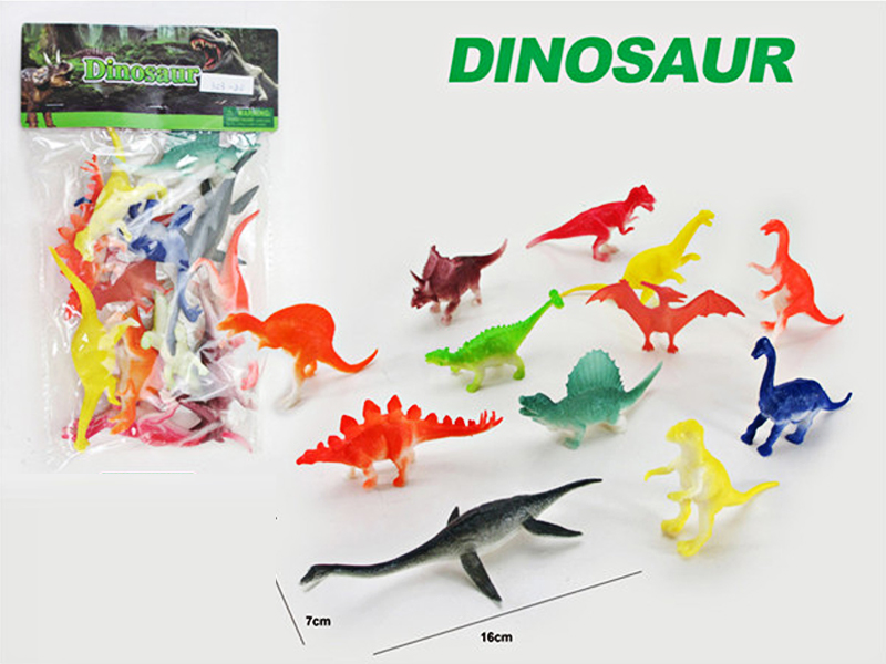 12PCS 5.5 Inch Dinosaurs