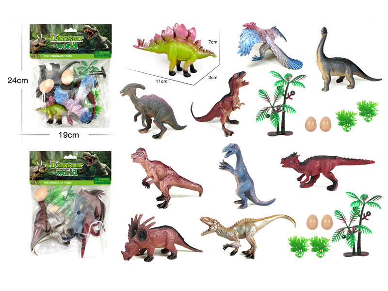 5 Inch Solid Dinosaurs