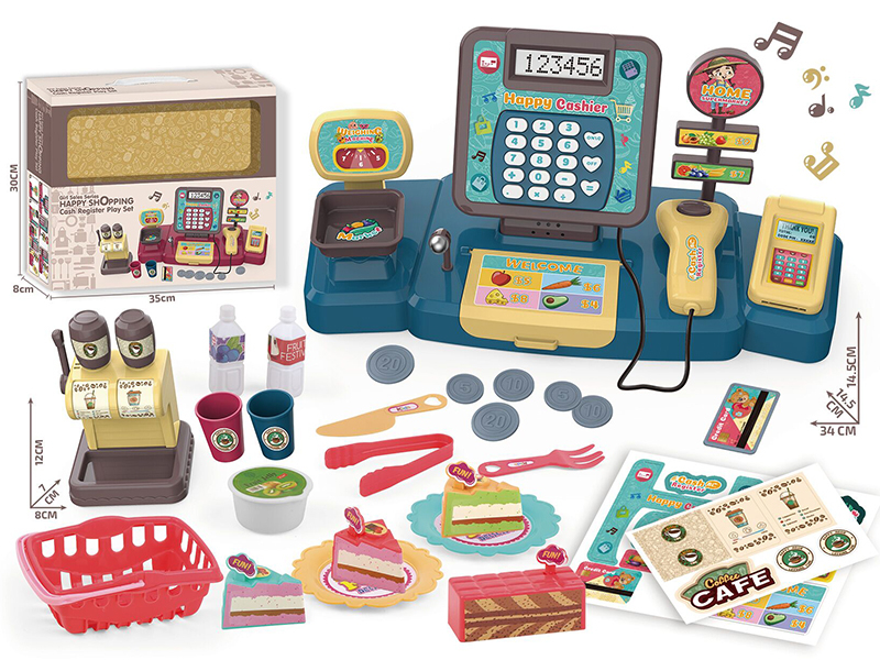 Cash Register Cake Set