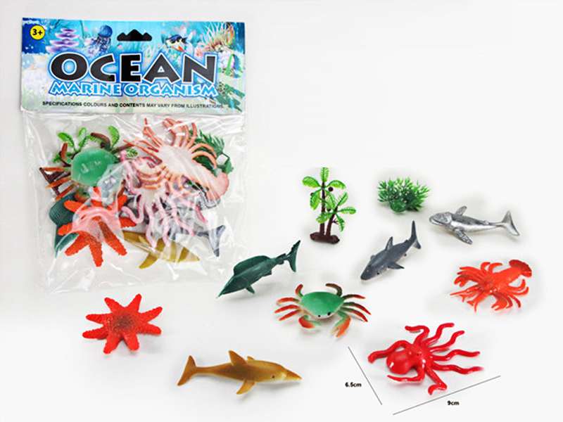 8PCS Benthos Toys 1 Grass 1 Tree