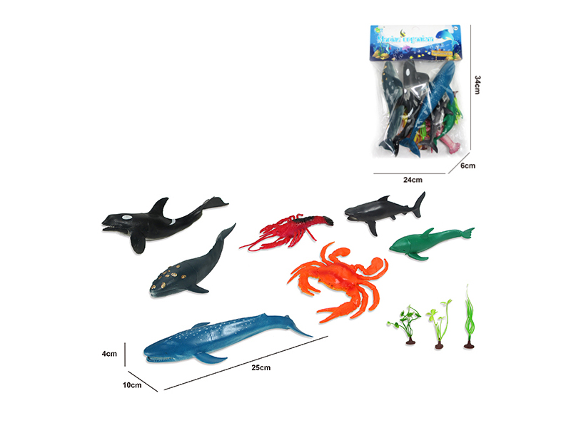 7PCS Benthos Toys 3 Grass
