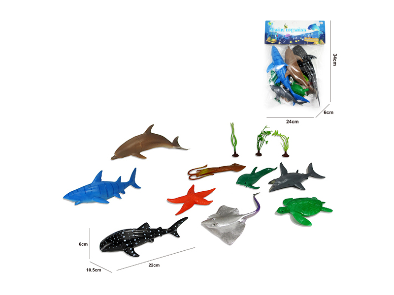 9PCS Benthos Toys 3 Grass