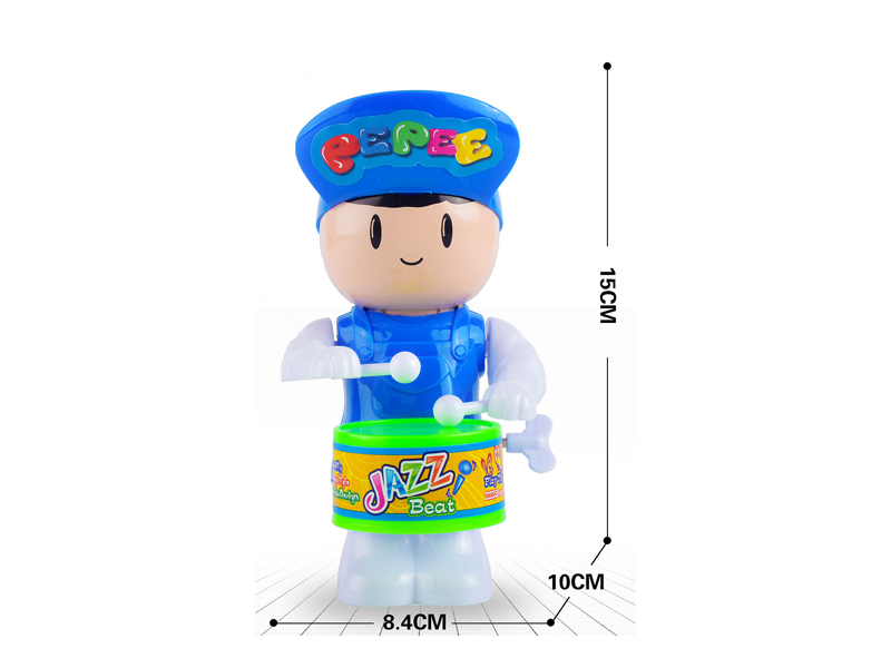 Wind Up Swing And Drum Pepee