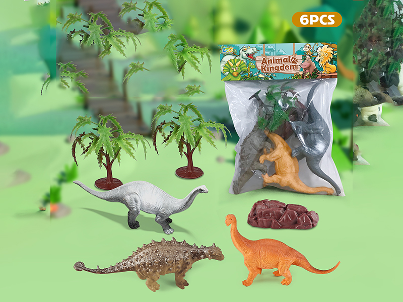 6Pcs Dinosaur Toys
