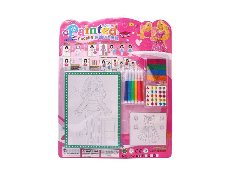 DIY Painted Doll
