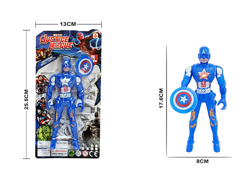 Captain America With Lights
