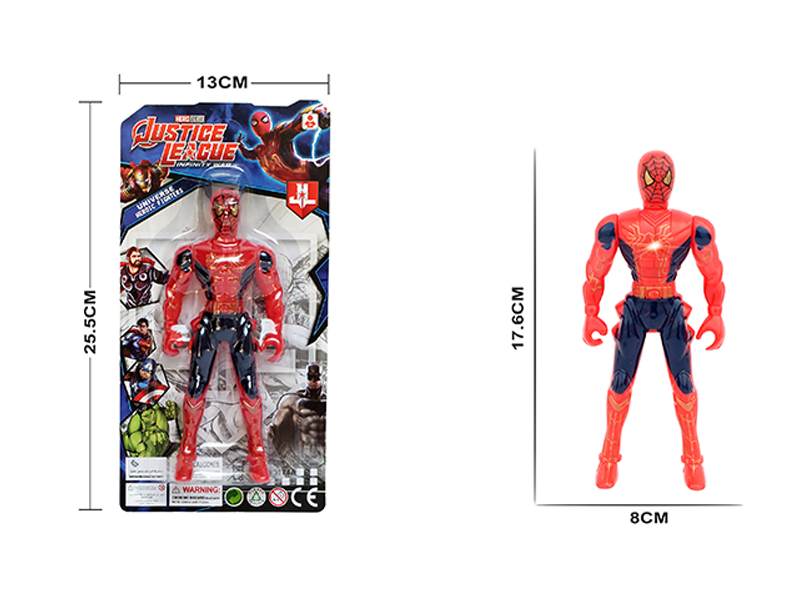 Red Spider Man With Lights