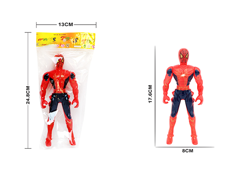 Red Spider Man With Lights