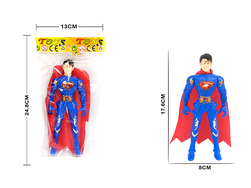 American Superman With Lights